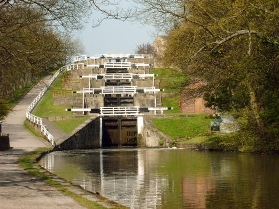 Five Rise Locks Bingley